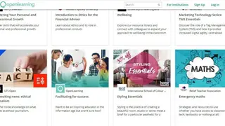 OpenLearning screenshot