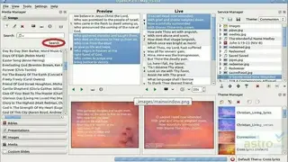 OpenLP screenshot