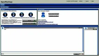 Openmeetings screenshot