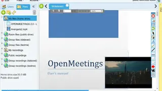 Openmeetings screenshot