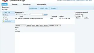 Openmeetings screenshot