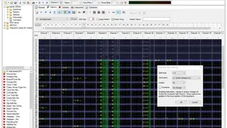 OpenMPT screenshot