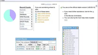 OpenNetAdmin screenshot