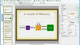 OpenOffice Impress screenshot