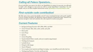 OpenPalace screenshot