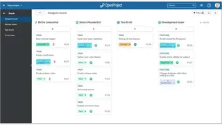 OpenProject screenshot