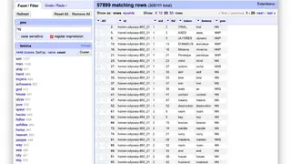 OpenRefine screenshot