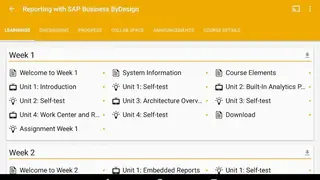 openSAP screenshot