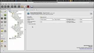 OpenSesame screenshot