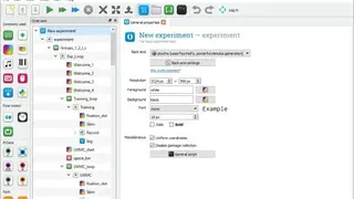 OpenSesame screenshot