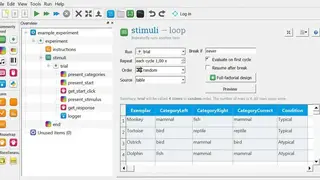 OpenSesame screenshot