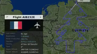 OpenSky Network screenshot