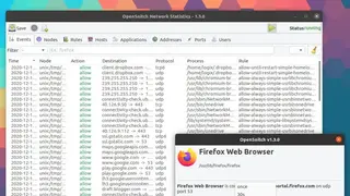 OpenSnitch screenshot