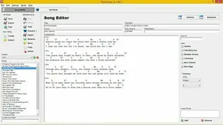 OpenSong screenshot