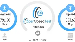 OpenSpeedTest screenshot