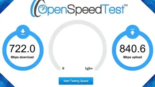 OpenSpeedTest screenshot