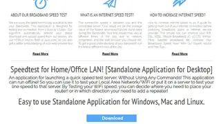 OpenSpeedTest-Server screenshot