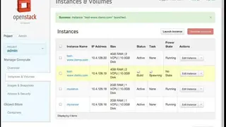 OpenStack screenshot
