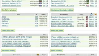 Opensubtitles screenshot