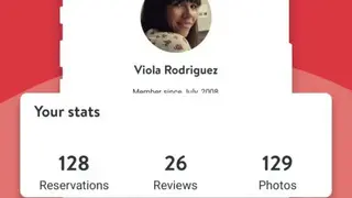OpenTable screenshot