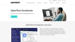 OpenText Axcelerate screenshot