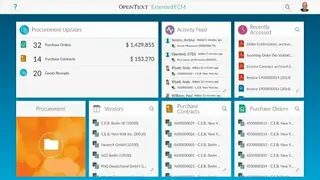 OpenText ECM screenshot