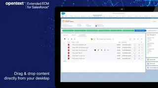 OpenText ECM screenshot