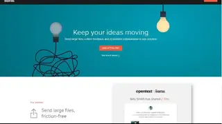 OpenText Hightail screenshot