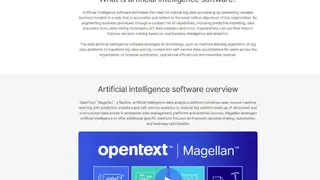 OpenText Magellan screenshot