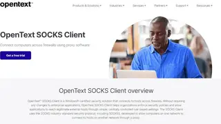 OpenText Socks Client screenshot