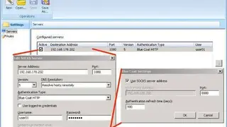 OpenText Socks Client screenshot