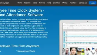 OpenTimeClock screenshot