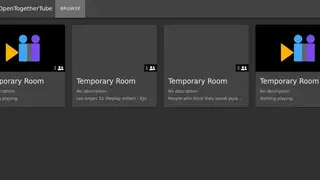 OpenTogetherTube screenshot