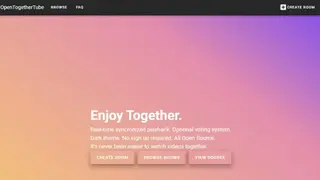OpenTogetherTube screenshot