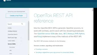 OpenTok screenshot