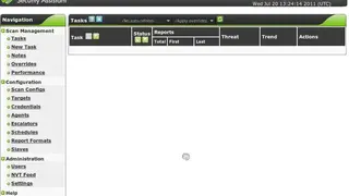 OpenVAS screenshot