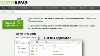 OpenXava screenshot