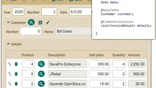OpenXava screenshot