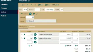 OpenXava screenshot