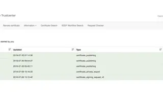 OpenXPKI screenshot