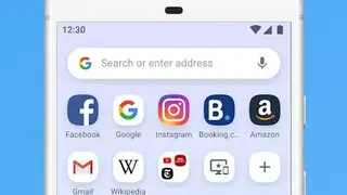 Opera Beta screenshot