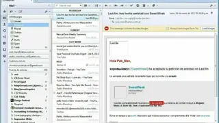 Opera Mail screenshot