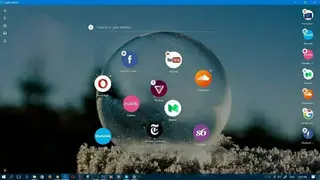 Opera Neon screenshot