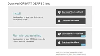 OPSWAT GEARS screenshot
