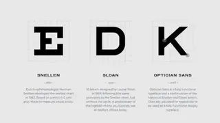 Optician Sans screenshot