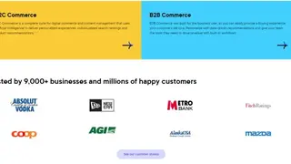 Optimizely Commerce Cloud screenshot