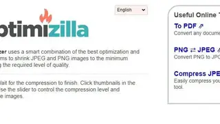 Optimizilla screenshot