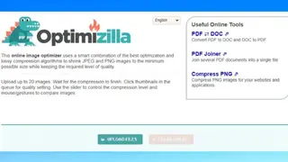 Optimizilla screenshot