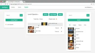 OptiSigns Digital Signage screenshot
