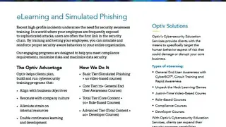 Optiv Cybersecurity Education screenshot